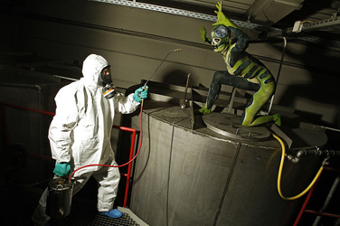 Kammerjäger / Exterminator Bodypainting