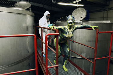Kammerjäger / Exterminator Bodypainting