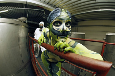 Kammerjäger / Exterminator Bodypainting