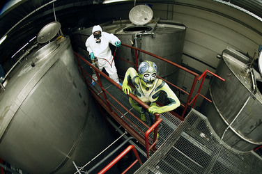 Kammerjäger / Exterminator Bodypainting