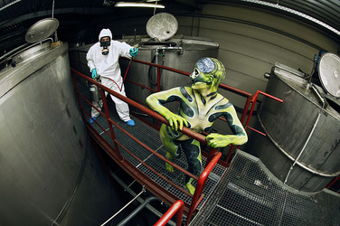 Kammerjäger / Exterminator Bodypainting