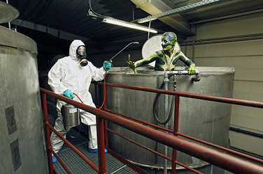 Kammerjäger / Exterminator Bodypainting