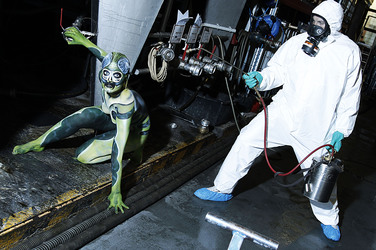 Kammerjäger / Exterminator Bodypainting