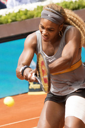 Mutua Madrid Open Match Serena Williams gegen Shuai Peng, Madrid