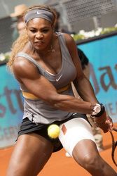 Mutua Madrid Open Match Serena Williams gegen Shuai Peng, Madrid