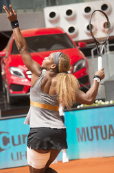 Mutua Madrid Open Match Serena Williams gegen Shuai Peng, Madrid