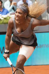 Mutua Madrid Open Match Serena Williams gegen Shuai Peng, Madrid