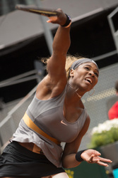 Mutua Madrid Open Match Serena Williams gegen Shuai Peng, Madrid