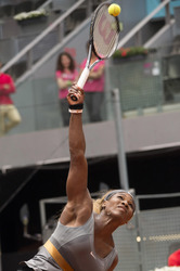 Mutua Madrid Open Match Serena Williams gegen Shuai Peng, Madrid