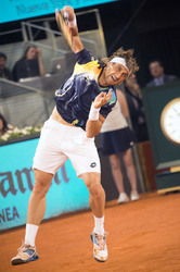 Tennis Mutua Madrid Open Match David Ferrer vs. John Isner, Madrid