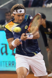 Tennis Mutua Madrid Open Match David Ferrer vs. John Isner, Madrid