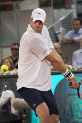 Tennis Mutua Madrid Open Match David Ferrer vs. John Isner, Madrid