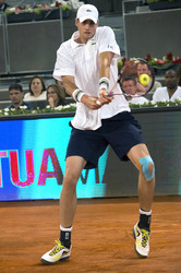 Tennis Mutua Madrid Open Match David Ferrer vs. John Isner, Madrid