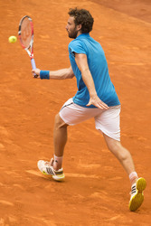 Tennis Mutua Madrid Open Match Marin Cilic vs. Ernests Gulbis, Madrid