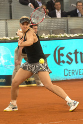 Tennis Mutua Madrid Open Match Simona Halep vs. Sabine Lisicki, Madrid