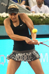Tennis Mutua Madrid Open Match Simona Halep vs. Sabine Lisicki, Madrid