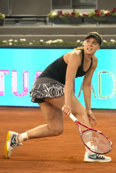 Tennis Mutua Madrid Open Match Simona Halep vs. Sabine Lisicki, Madrid