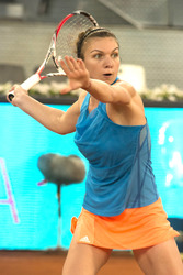 Tennis Mutua Madrid Open Match Simona Halep vs. Sabine Lisicki, Madrid