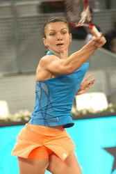Tennis Mutua Madrid Open Match Simona Halep vs. Sabine Lisicki, Madrid