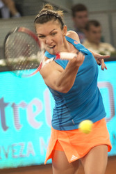 Tennis Mutua Madrid Open Match Simona Halep vs. Sabine Lisicki, Madrid