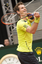 Tennis Mutua Madrid Open Match Santiago Giraldo vs. Andy Murray, Madrid