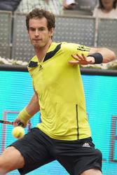 Tennis Mutua Madrid Open Match Santiago Giraldo vs. Andy Murray, Madrid