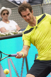 Tennis Mutua Madrid Open Match Santiago Giraldo vs. Andy Murray, Madrid