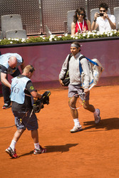 Tennis Mutua Madrid Open Match Rafael Nadal vs. Jarkko Nieminen, Madrid