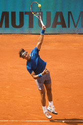 Tennis Mutua Madrid Open Match Rafael Nadal vs. Jarkko Nieminen, Madrid