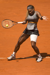 Tennis Mutua Madrid Open Match Carla Suarez Navarro vs. Serena Williams, Madrid