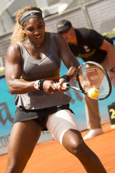 Tennis Mutua Madrid Open Match Carla Suarez Navarro vs. Serena Williams, Madrid