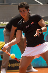 Tennis Mutua Madrid Open Match Carla Suarez Navarro vs. Serena Williams, Madrid