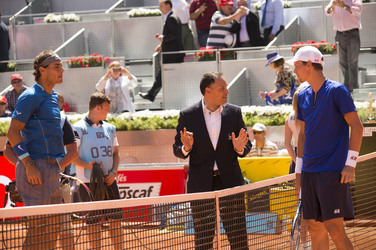 Tennis Mutua Madrid Open Match Tomas Berdych vs. Rafael Nadal, Madrid