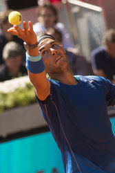 Tennis Mutua Madrid Open Match Tomas Berdych vs. Rafael Nadal, Madrid