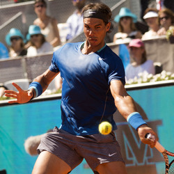 Tennis Mutua Madrid Open Match Tomas Berdych vs. Rafael Nadal, Madrid