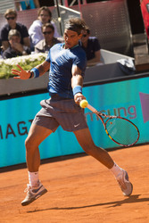 Tennis Mutua Madrid Open Match Tomas Berdych vs. Rafael Nadal, Madrid
