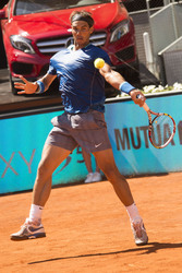 Tennis Mutua Madrid Open Match Tomas Berdych vs. Rafael Nadal, Madrid