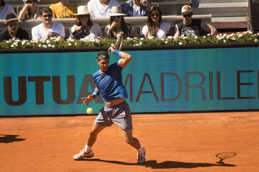Tennis Mutua Madrid Open Match Tomas Berdych vs. Rafael Nadal, Madrid