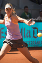 Tennis Mutua Madrid Open Match Li Na vs. Maria Sharapova, Madrid