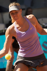 Tennis Mutua Madrid Open Match Li Na vs. Maria Sharapova, Madrid