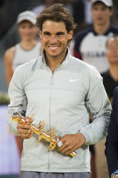 Tennis Mutua Madrid Open Match Rafael Nadal vs. Kei Nishikori, Madrid