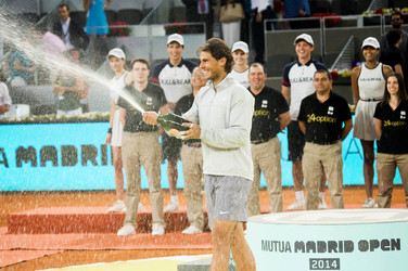 Tennis Mutua Madrid Open Match Rafael Nadal vs. Kei Nishikori, Madrid