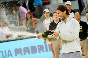 Tennis Mutua Madrid Open Match Rafael Nadal vs. Kei Nishikori, Madrid