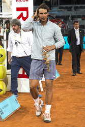 Tennis Mutua Madrid Open Match Rafael Nadal vs. Kei Nishikori, Madrid