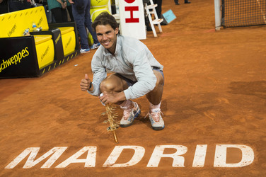 Tennis Mutua Madrid Open Match Rafael Nadal vs. Kei Nishikori, Madrid
