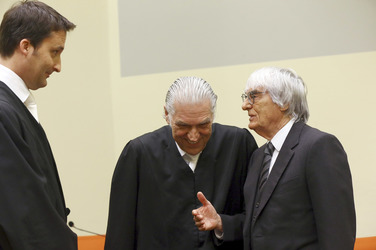 Verhandlung gegen Bernie Eccelstone, München