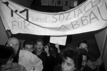 Umtauschkurs Demonstration, Berlin