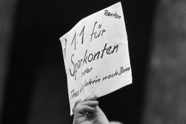 Umtauschkurs Demonstration, Berlin