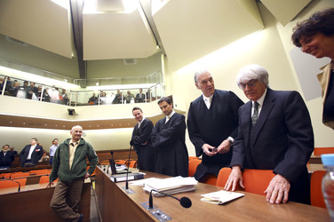 Verhandlung gegen Bernie Eccelstone, München