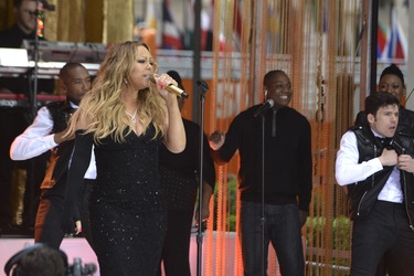 Mariah Carey in der NBC-Show 'Today', New York